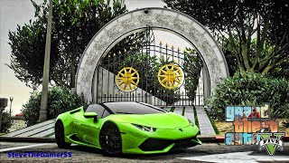 Billionaire's New Mansion in GTA 5|  Let's Go to Work| GTA 5 Mods| 4K