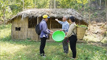 The husband was hunted down: helped by a kind man, and settled down in a new life.