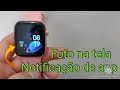 Configurar Smartwatch HW22, colocar foto na tela e receber notificação dos aplicativos