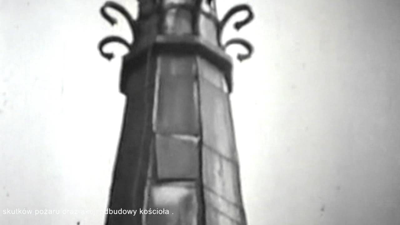 Rybnickie archiwum filmowe - Pożar Bazyliki 1959r.