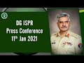 DG ISPR Press Conference - 11th Jan 2021