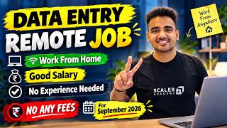 Data Entry Work From Home Job September 2026 | Remote Typing Job for Freshers & Experienced screenshot 2