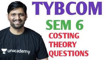 Costing Question Bank ||Last Minute Revision with RSM