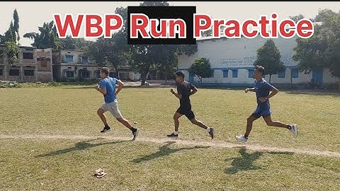 WBP Run Practice 800M |WBP Run Practice 2025 |#wbp