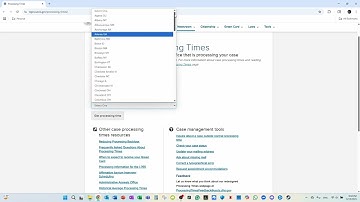 How to Check USCIS "Case Processing Times"?