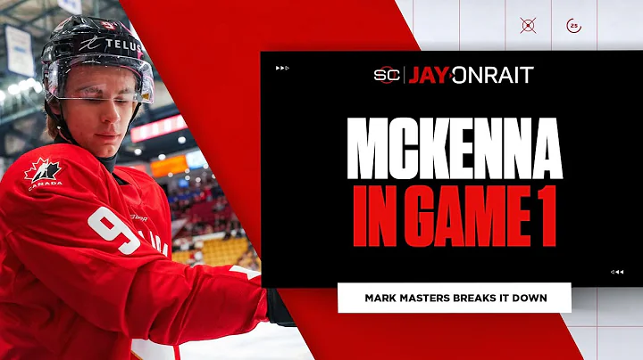 How did Gavin McKenna look in Canada’s win over Sweden?