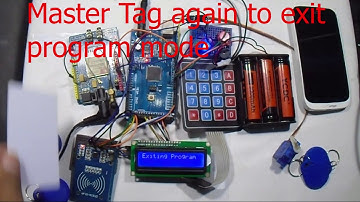 RFID and Keypad based Access Control and Alert System using Arduino