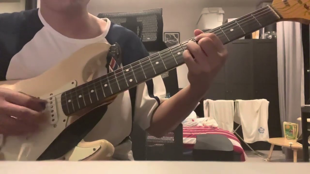 wave to earth - sunburn (guitar cover)