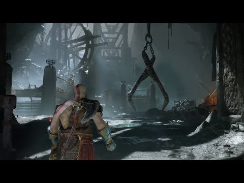 Vídeo: God Of War - Rompecabezas Del Corazón De La Montaña, Sube Al Pozo De La Cueva Y Libera La Cadena