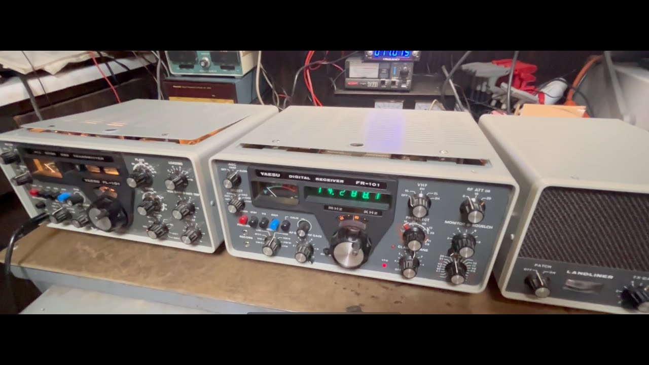 Yaesu digital twins - YouTube