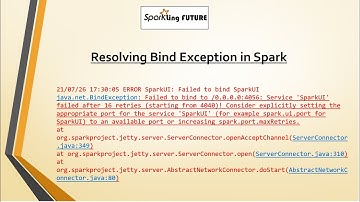 Resolving ERROR SparkUI: Failed to bind SparkUI java.net.BindException in Spark with Scala