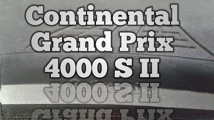 Conti grand prix 4000s ii review