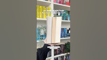 24 hour readthon in 30 seconds!! ⏱️✨ — #booktube #24hourreadathon