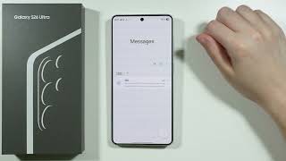 Samsung Galaxy S26 Ultra: How to Change Background in Messages screenshot 4