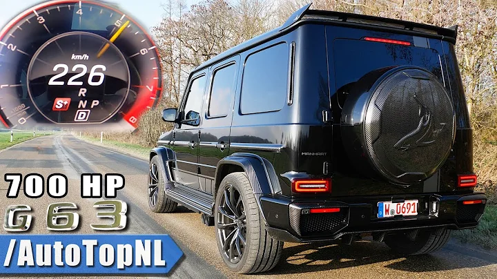 Mercedes AMG G63 700HP MANHART | 0-225km/h ACCELERATION & EXHAUST SOUND by AutoTopNL