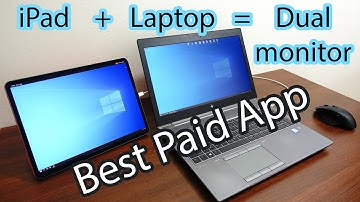 Use iPad as second monitor with windows 10 - best paid app - duet display