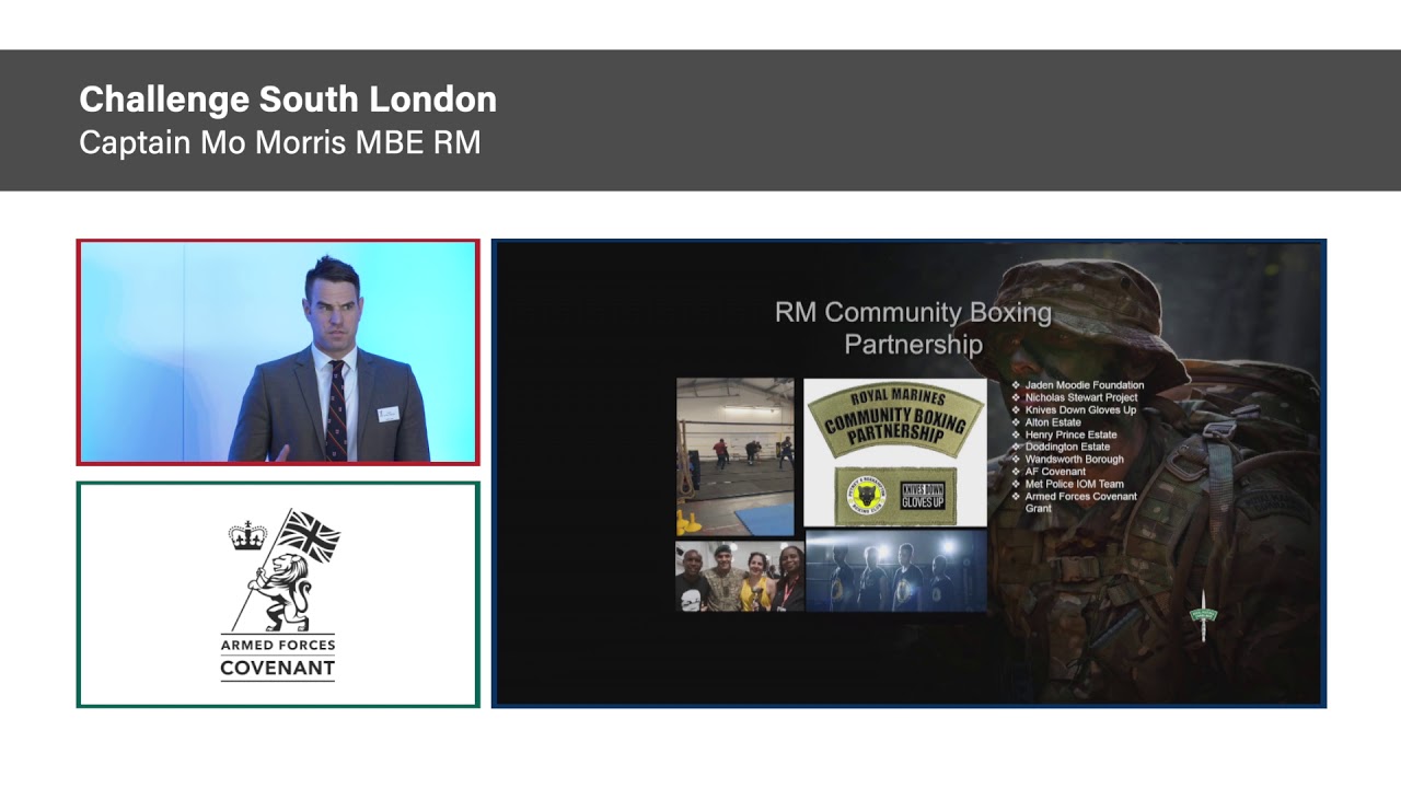 Challenge South London - Captain Mo Morris RM