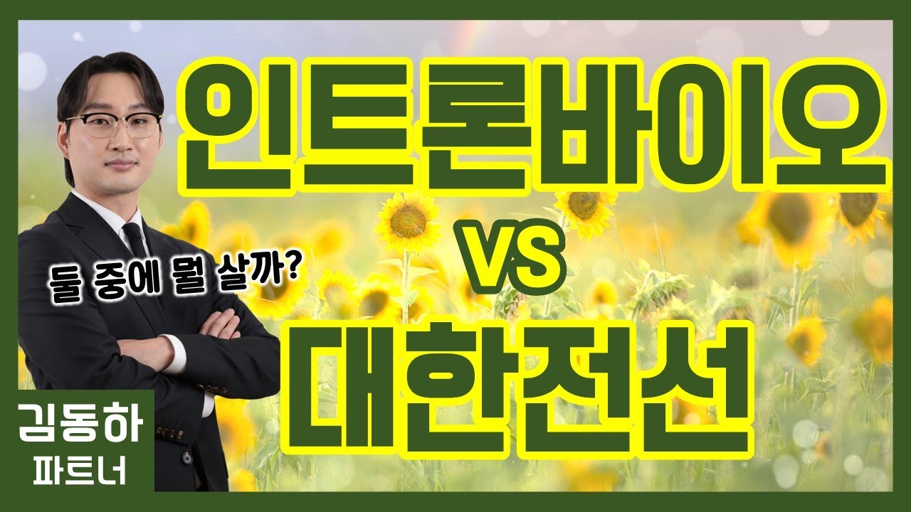 #인트론바이오 vs #대한전선, 둘 중에 뭘 살까?