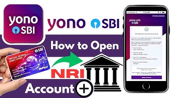 How to Open NRI Account in Yono SBI Bank | Open Zero Balance Account