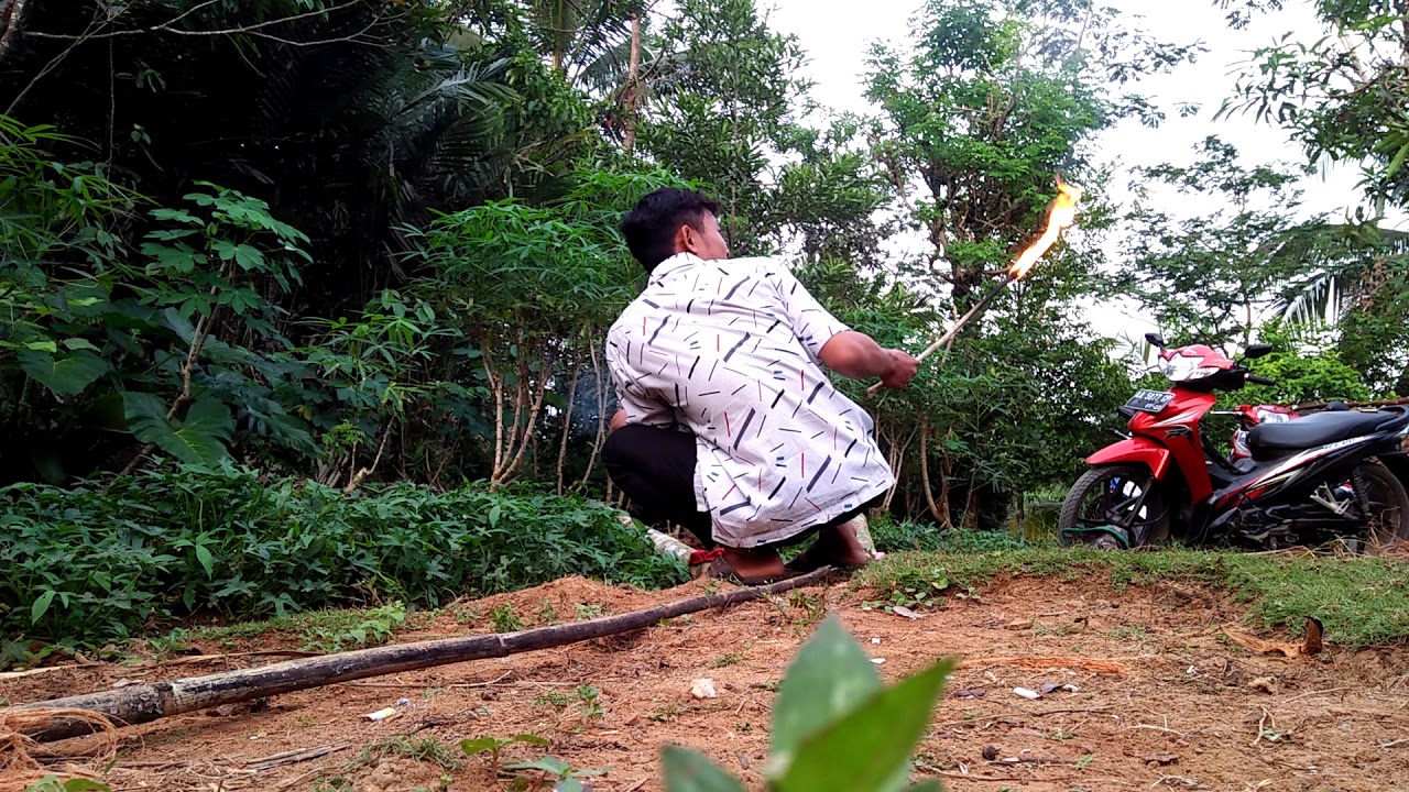 MERCON KARBIT BAMBU GILA 😂