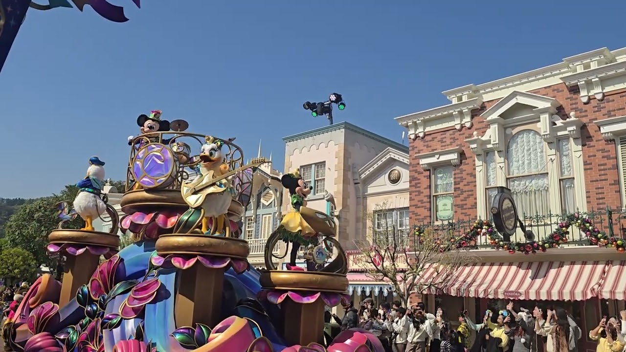 홍콩 디즈니랜드 퍼레이드