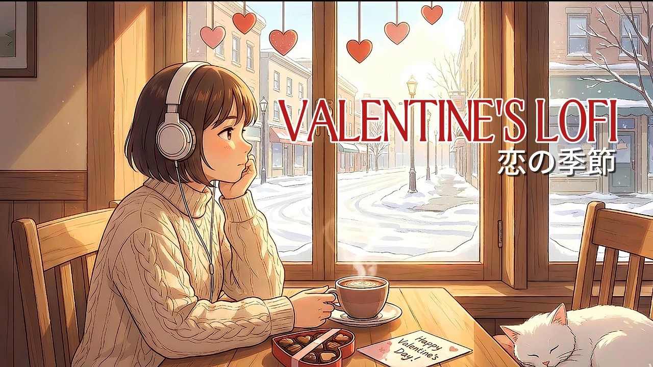 Sweet Valentine 💖 Cozy Lofi Love Songs to Relax / Study to [1 Hour]