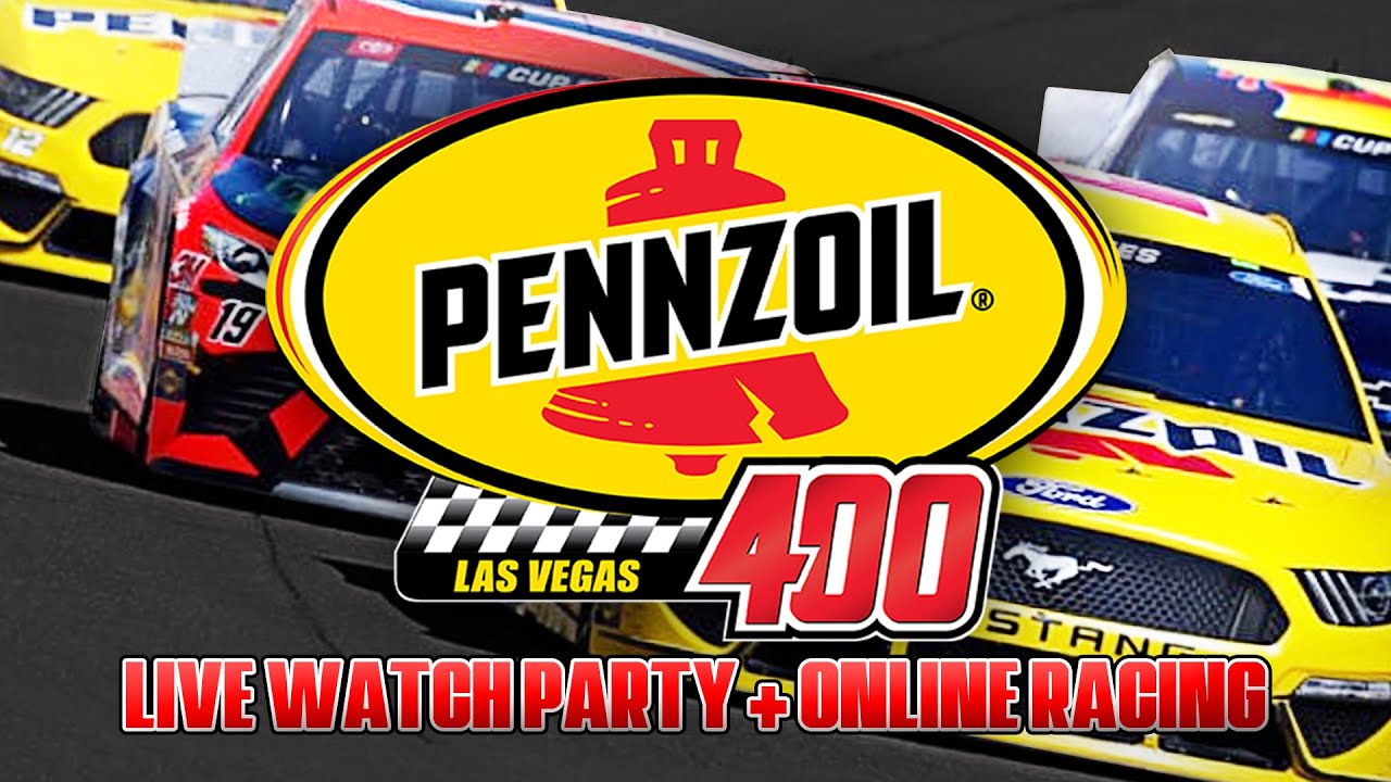 🔴 Pennzoil 400 at Las Vegas Live Watch Party + NASCAR Heat 5 Online