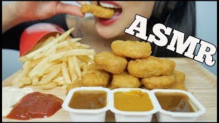 ASMR McDonalds Chicken Nuggets + French Fries (EATING SOUNDS) | SAS-ASMR