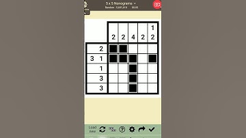 5x5 Nonograms 8.26 on phone