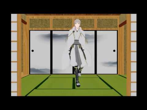 【刀剣乱舞MMD】鶴丸がキューティーハニーを踊ったらこうなった