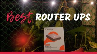 Ambrane Power Volt Router UPS Unboxing & Review | Budget Router UPS | By SmartTechGadgets In Telugu