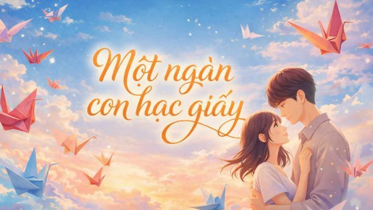 Một ngàn con hạt giấy | Anh đã gấp một ngàn con hạc giấy, mà không gấp được bóng em xa