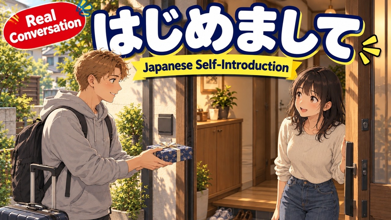 Japanese Self-Introduction｜自己紹介・家族と仕事・趣味｜リアルな