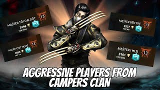 How Master Ben Nghe Clan Members Play? 🤔 | Shadow Fight 4 Arena #shadowfight4