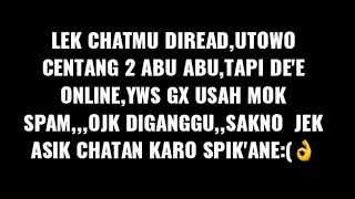 Story wa (pacar sibuk karo gendakane) 😂