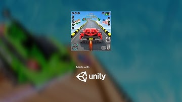 🚀 Extreme Car Stunts on Mega Ramp | Unity Racing Challenge