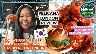 Korea’s Best Fried Chicken Restaurant Opens in London! Worth The ££? | Pelicana Angel Food Vlog