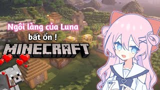 Ngôi làng bất ổn của Ma sói Luna MC trong Minecraft || #minecraft
