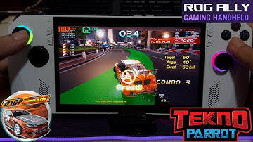 ROG Ally Z1 Extreme: D1GP Arcade TTX2 (2007) Teknoparrot Gameplay 2023