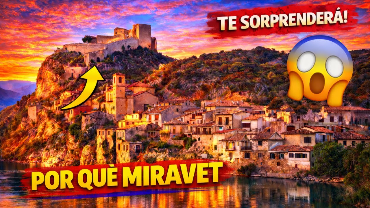 MIRAVET en 4K | El Pueblo Medieval más Bonito de TARRAGONA