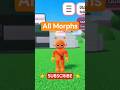 All Morphs In Sprunki : Town Sprunki RP! #sprunkimorphs