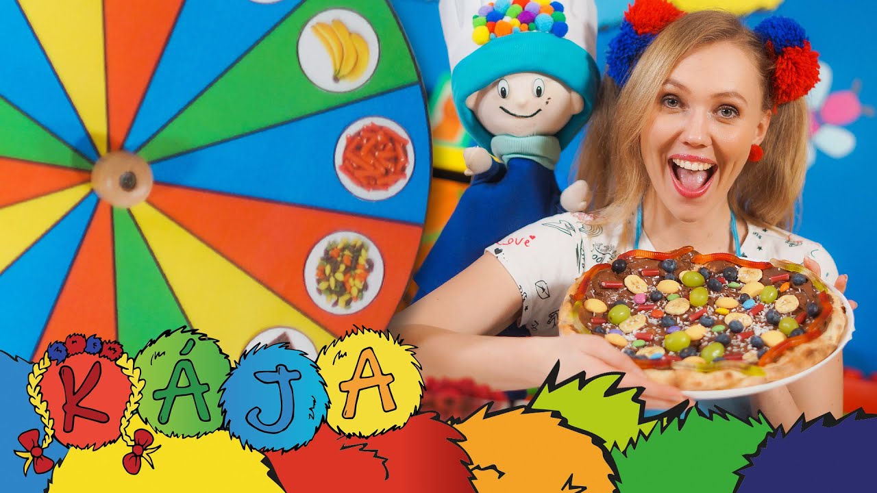 ☼ KÁJA A BAMBULÁČEK ☼ - Pečeme sladkou pizzu 🍕