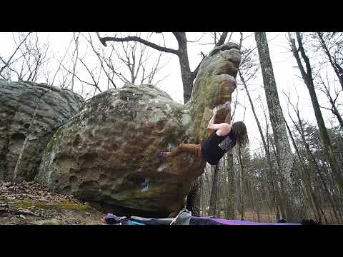 Beta Video for climb The Snail v5, The Citadel