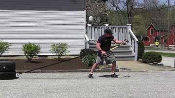 Functional Sledgehammer Training w/ the XFunction Hammer (Patent Pending)/Gravedigger