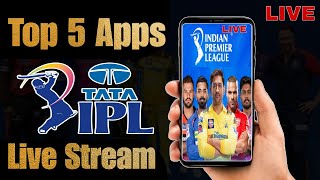 Top 5 Apps to live stream IPL 2024 || how to watch ipl live in mobile free || how to watch ipl live screenshot 2