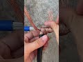 How To Join Wire To Wire Securely | Reliable Electrical Connection #ideas #shorts #wire #electrical