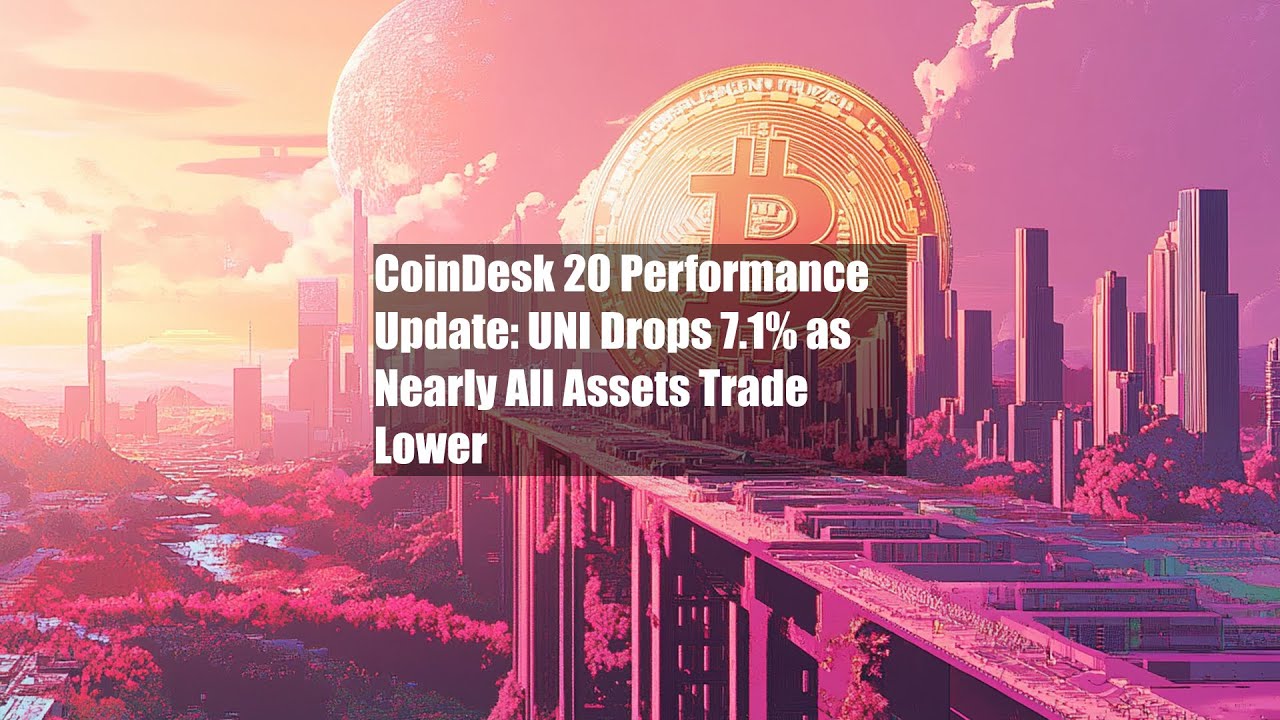 CoinDesk 20 Performance Update: UNI Drops 7.1% as Nearly All Assets ...