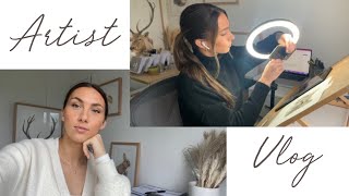 Artist Weekly Vlog - Lets Catch Up!