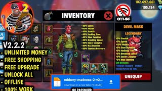 UPDATE‼️ Robbery Madness 2 Mod Apk Unlimited Money 2.2.2 screenshot 2