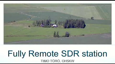 OHDXF   CCF Cruise 2017 Fully Remote SDR station   OH5KW